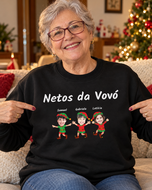 Natal Com Quem Mais Importa - Moletom
