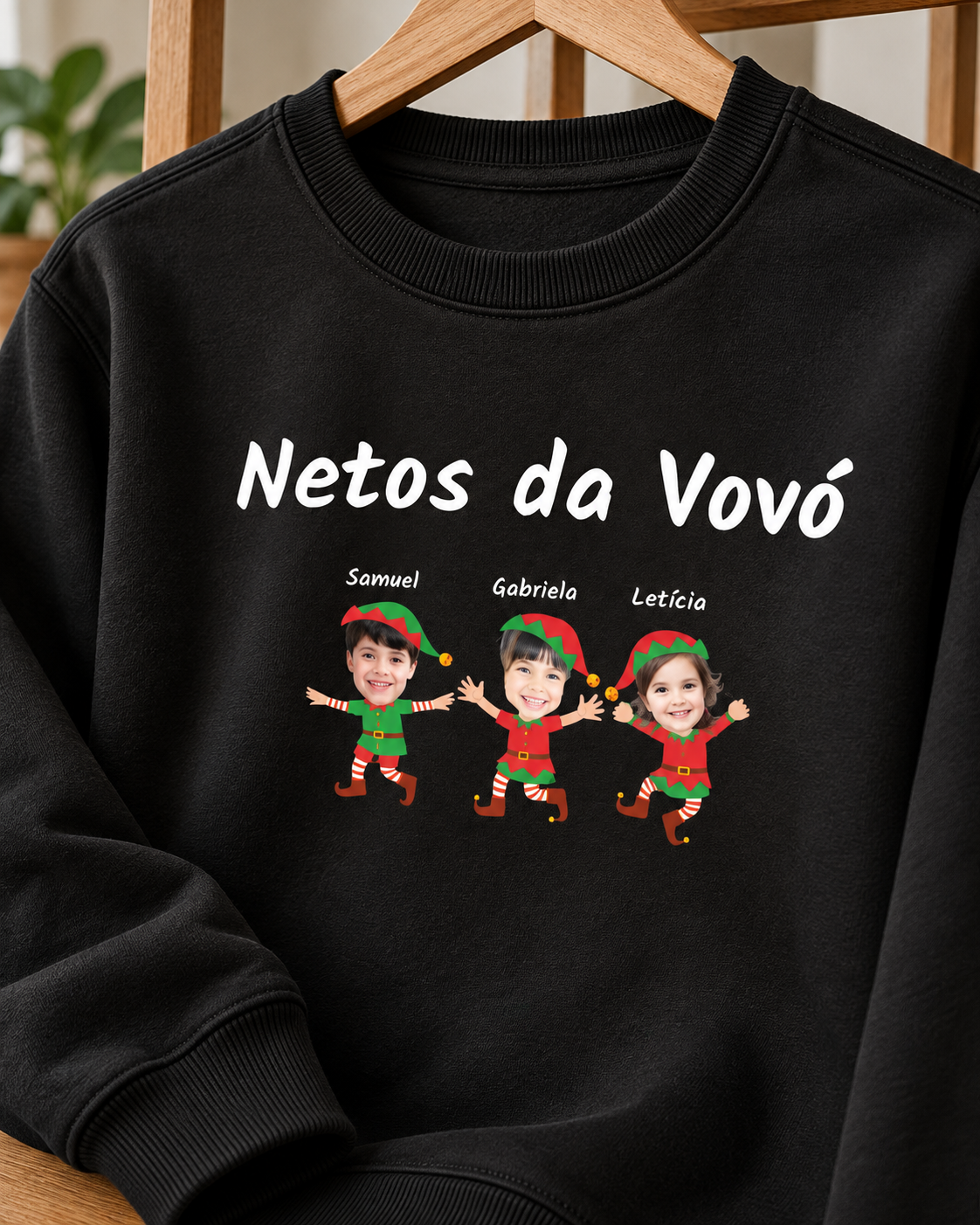 Natal Com Quem Mais Importa - Moletom