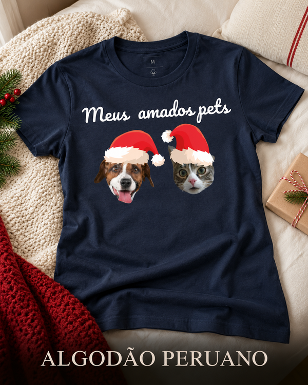 Meu Pet de Natal - Algodão Peruano