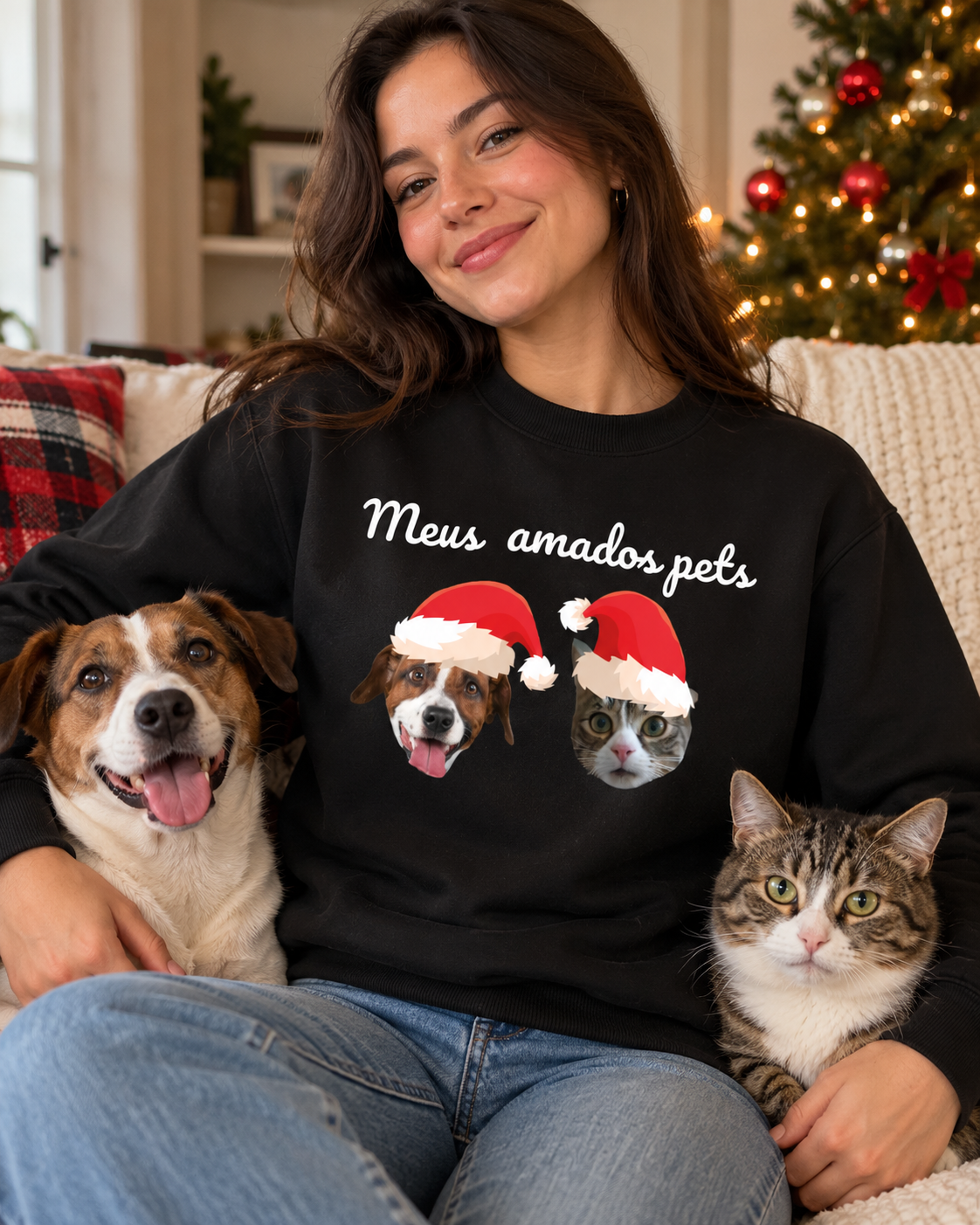 Meu Pet de Natal - Moletom