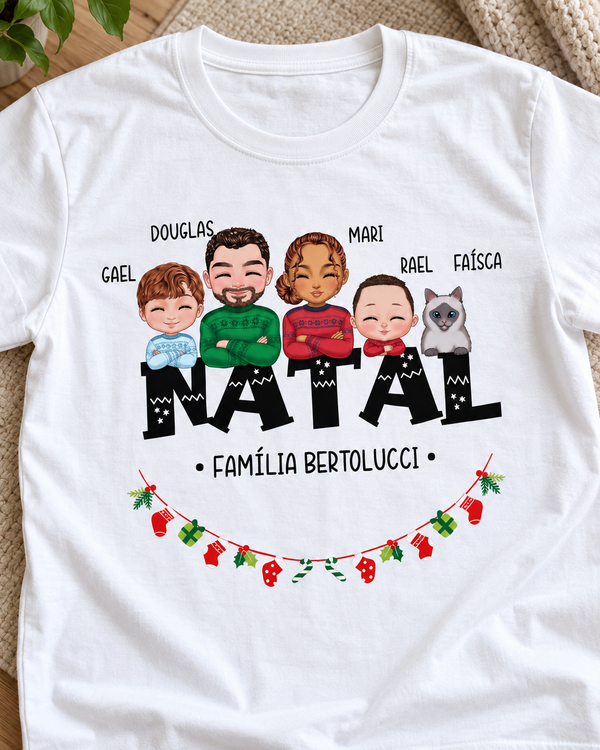 Família Natalina (Branco)