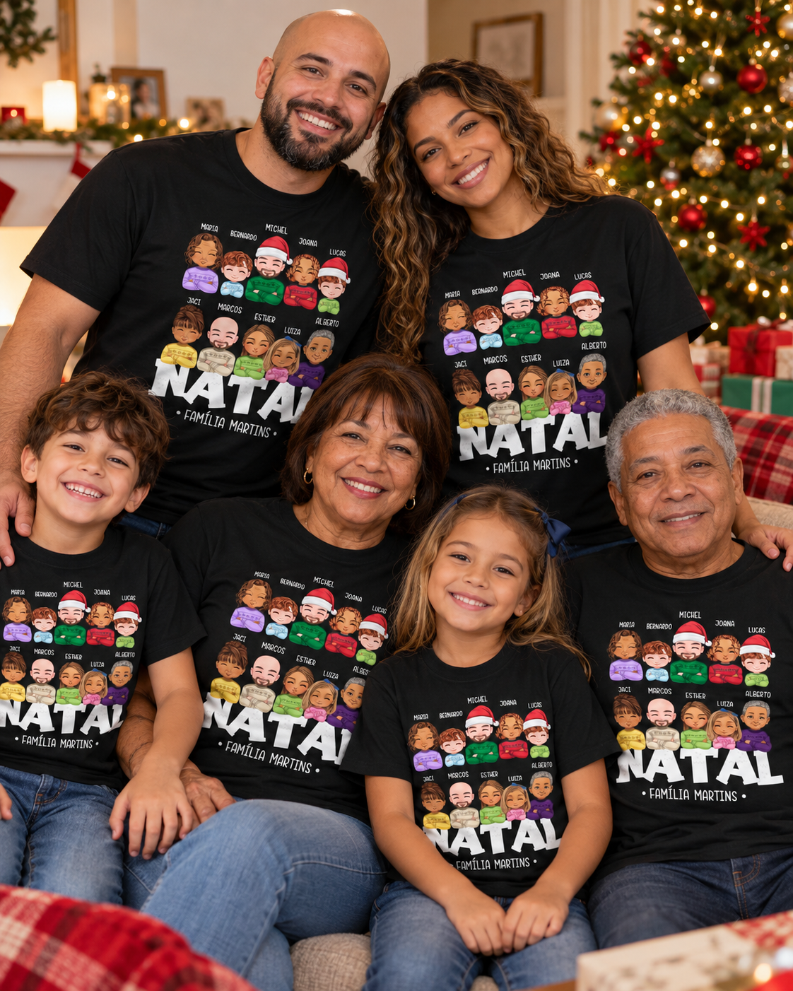 Família Natalina (7-10 Pessoas)