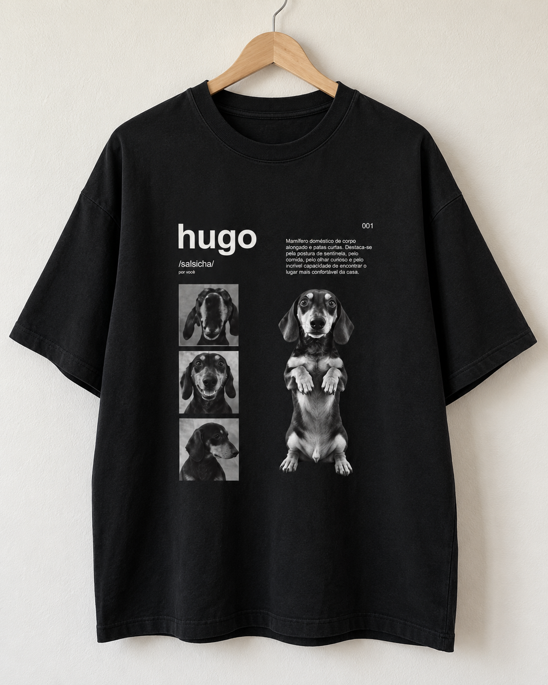 Ficha Técnica do meu PET - Oversized
