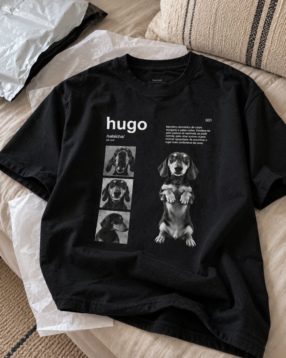 Ficha Técnica do meu PET - Oversized