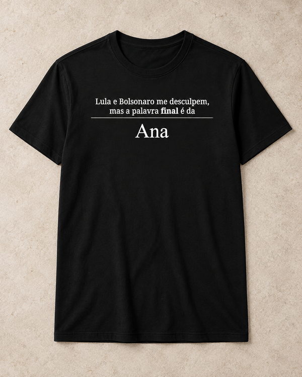 A Palavra Final - Camiseta 02