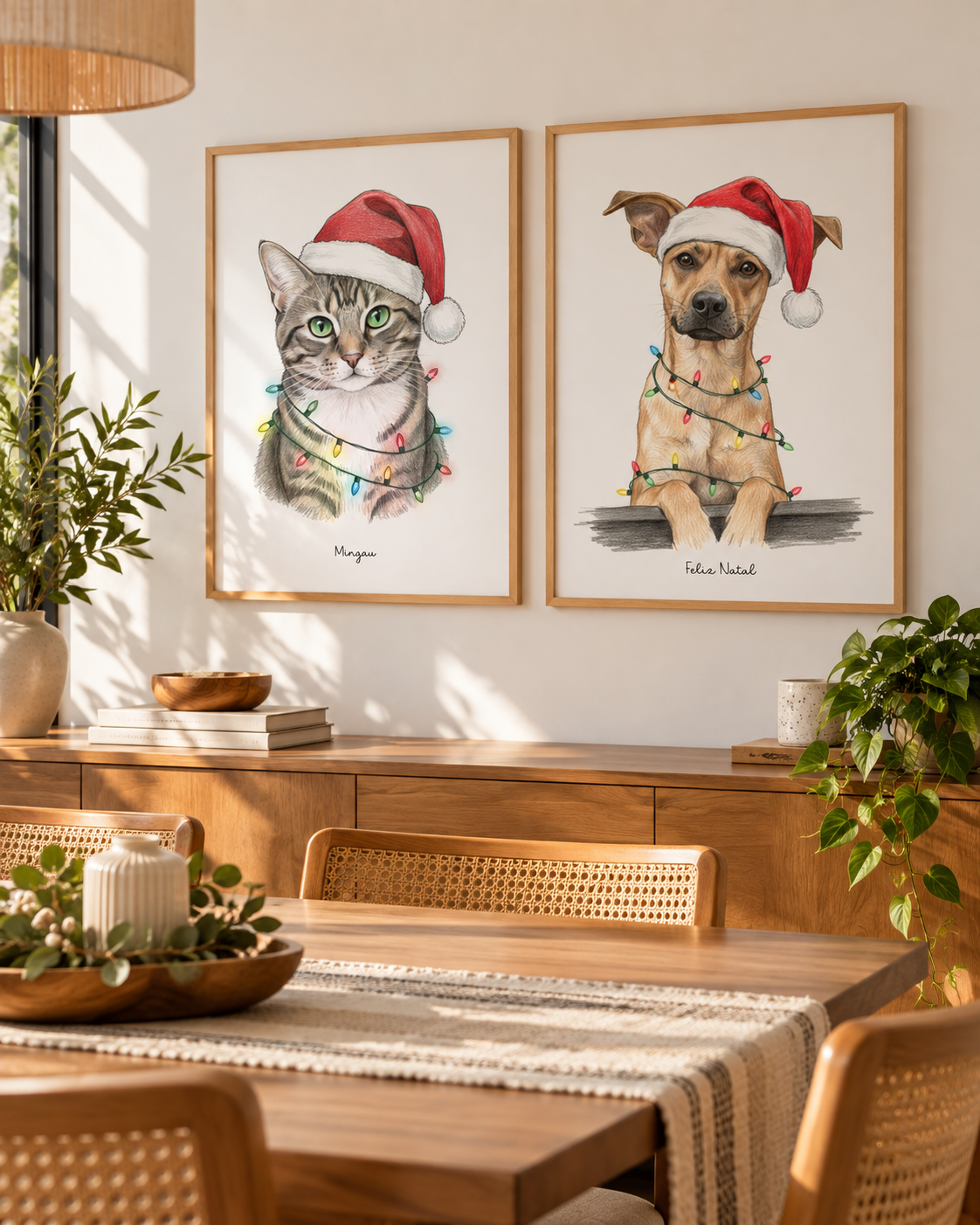 Quadro - Natal Pet