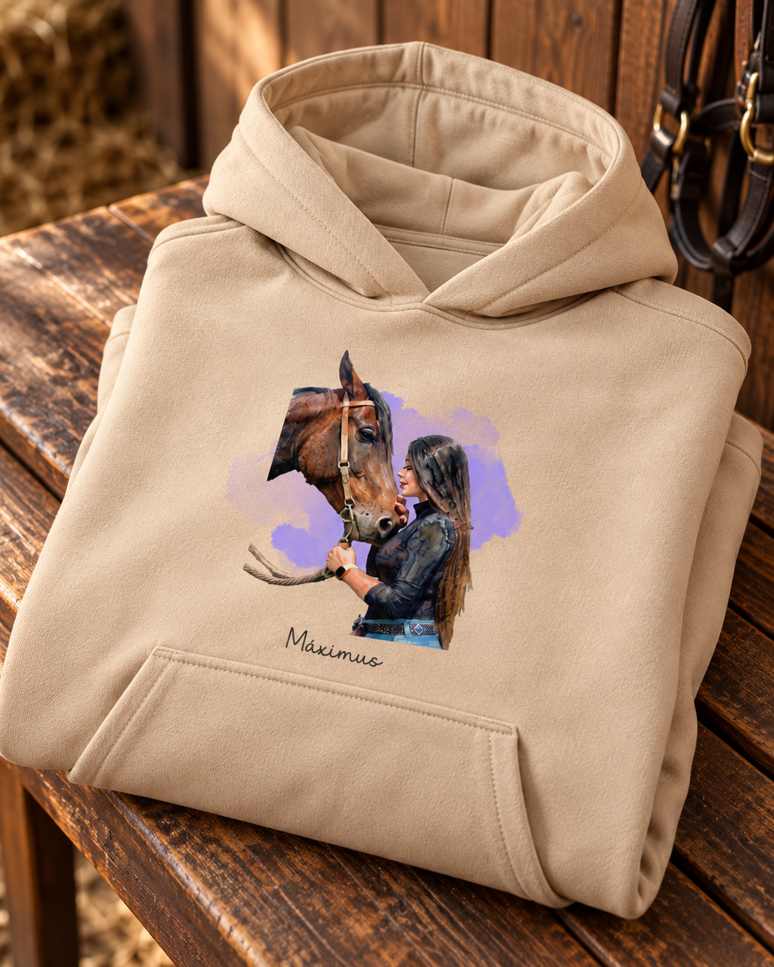 Horse Aquarela - Behorse - Hoodie