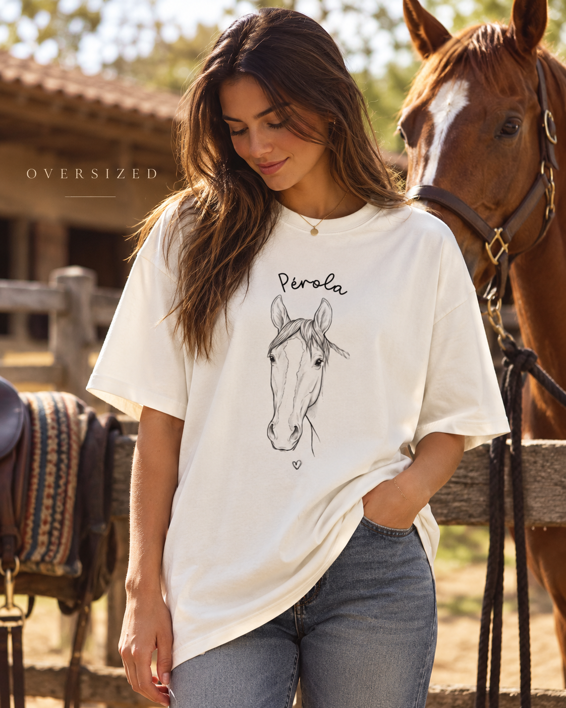 Cavalo, Amor e Arte — Be Horse 01 - Oversized