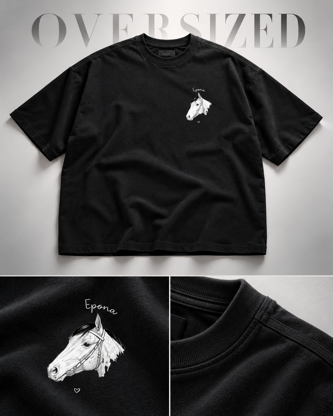 Cavalo, Amor e Arte — Be Horse 01 - Oversized