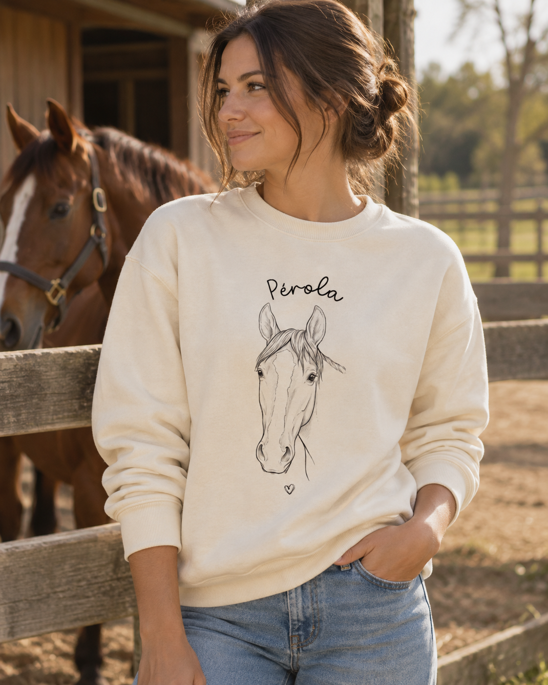 Cavalo, Amor e Arte — Be Horse 01 - Suéter