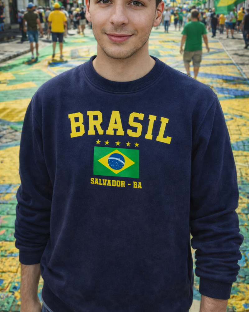 Love Brasil - Suéter — Copa do Mundo 2026