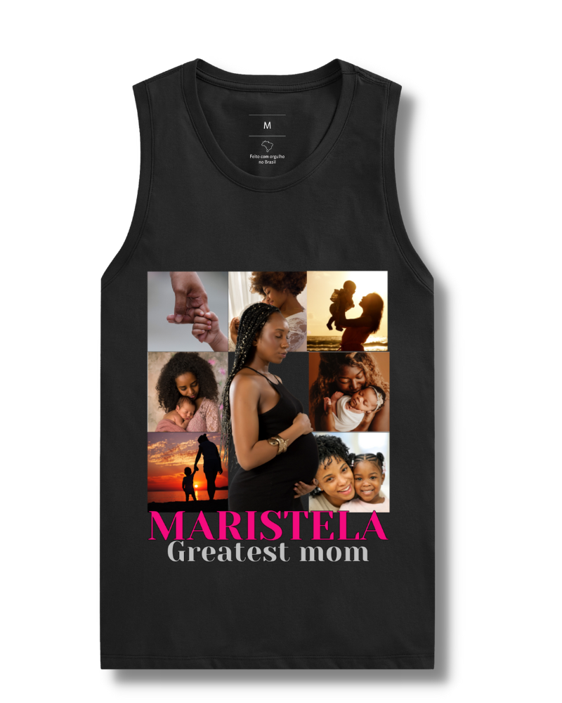 Greatest Mom - Cropped e Regata
