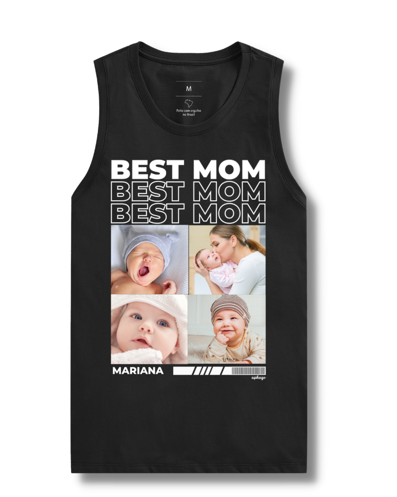 Best Mom - Cropped e Regata
