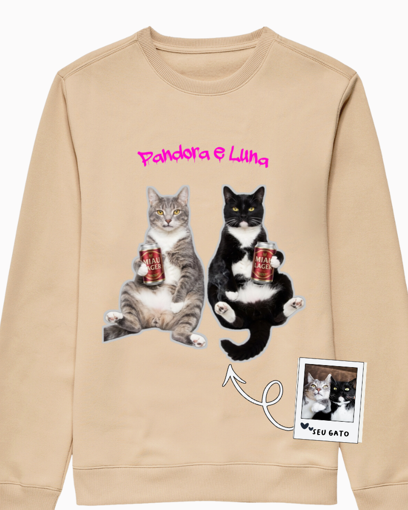 Meu Gato Vida Louca - Suéter