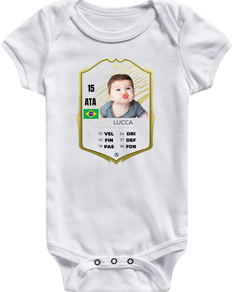 Camiseta Card Icons Legend - Copa do Mundo 2026 - Infantil