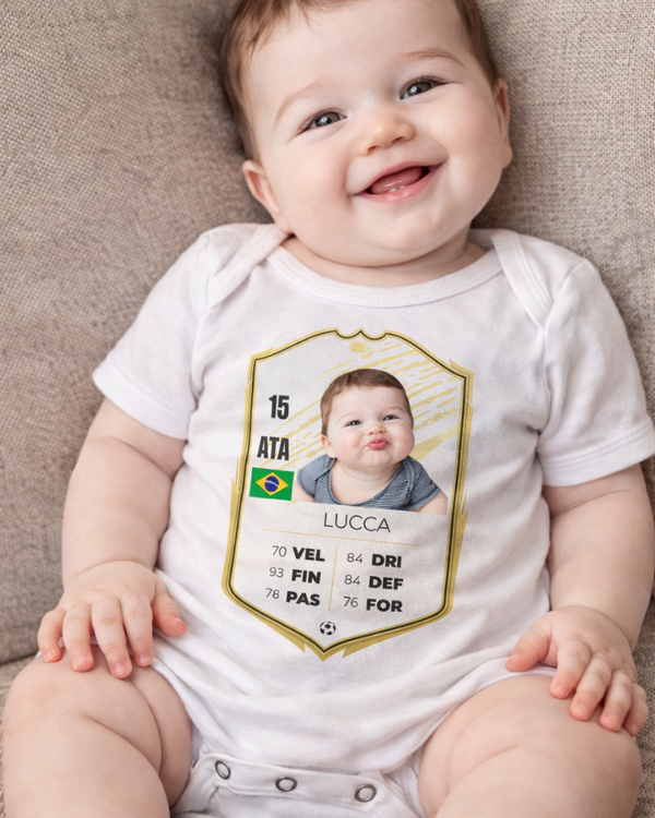 Camiseta Card Icons Legend - Copa do Mundo 2026 - Infantil