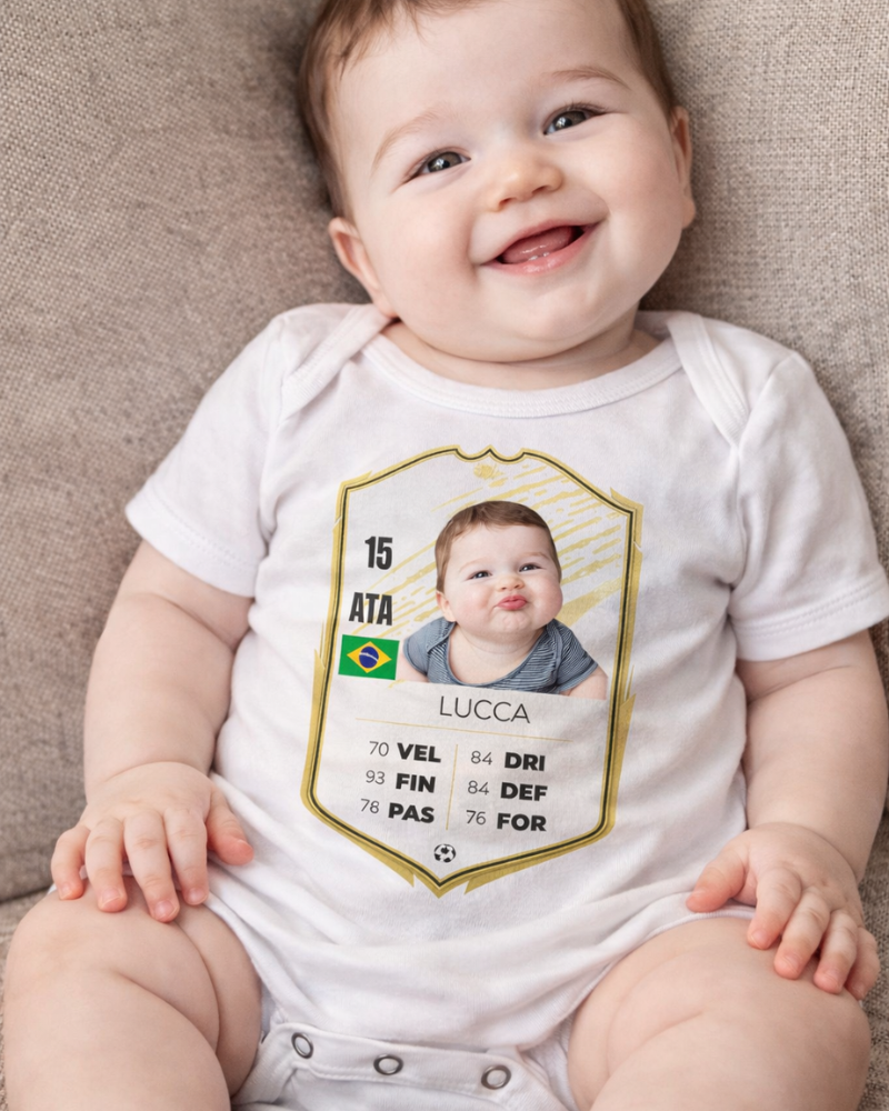 Camiseta Card Icons Legend - Copa do Mundo 2026 - Infantil