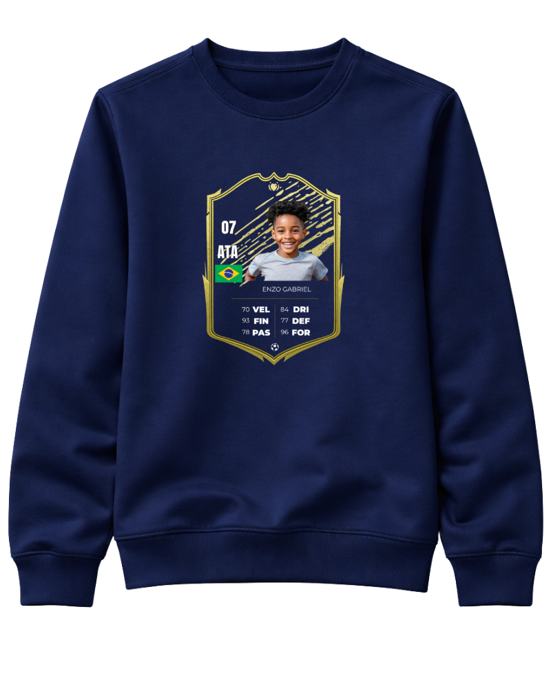 Camiseta Card Icons Legend - Copa do Mundo 2026 - Moletom