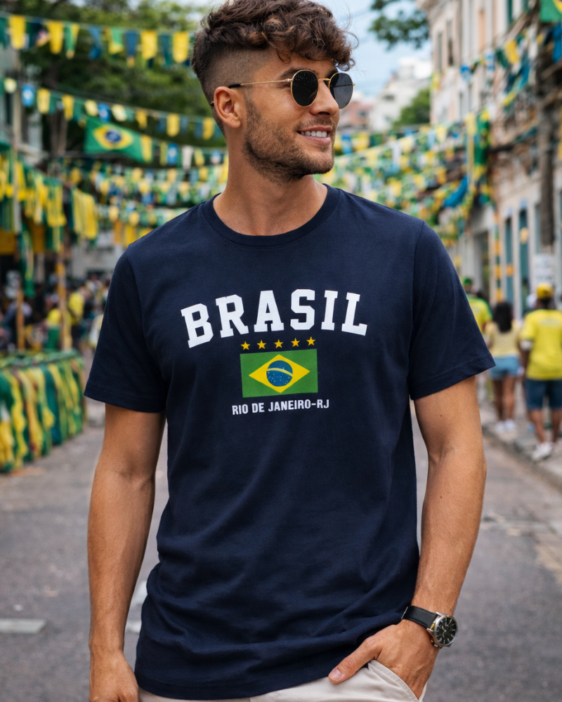 Love Brasil - Algodão Peruano — Copa do Mundo 2026