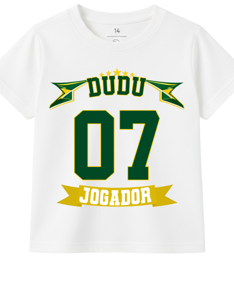 Camiseta Meu Craque Favorito  - Copa do Mundo 2026 - Infantil