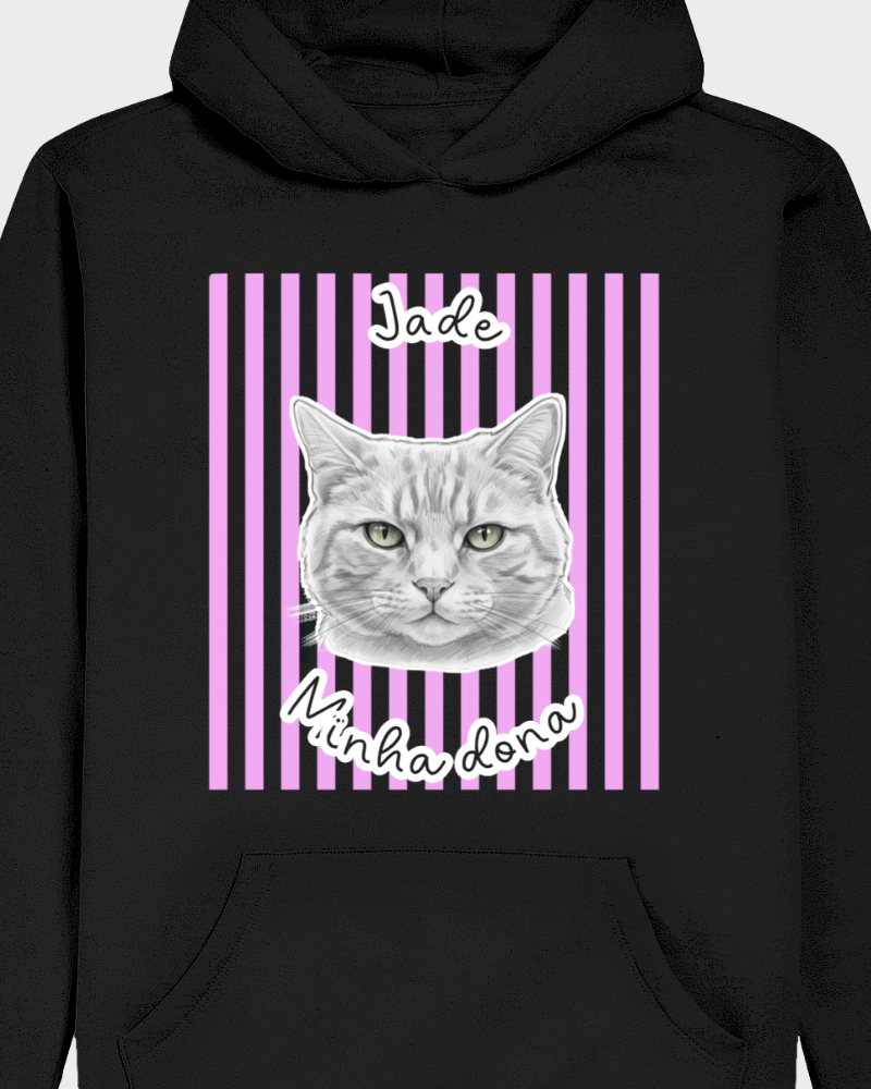 Pet em listras - Moletom