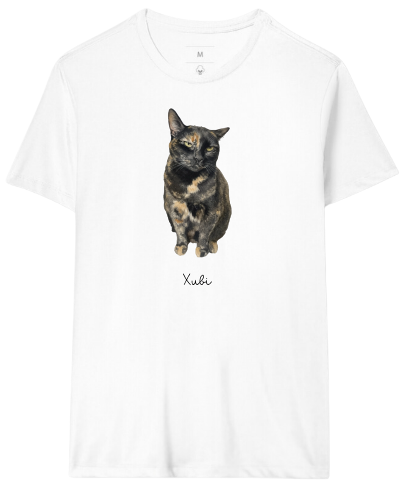 Camiseta Aquarela do Meu Pet
