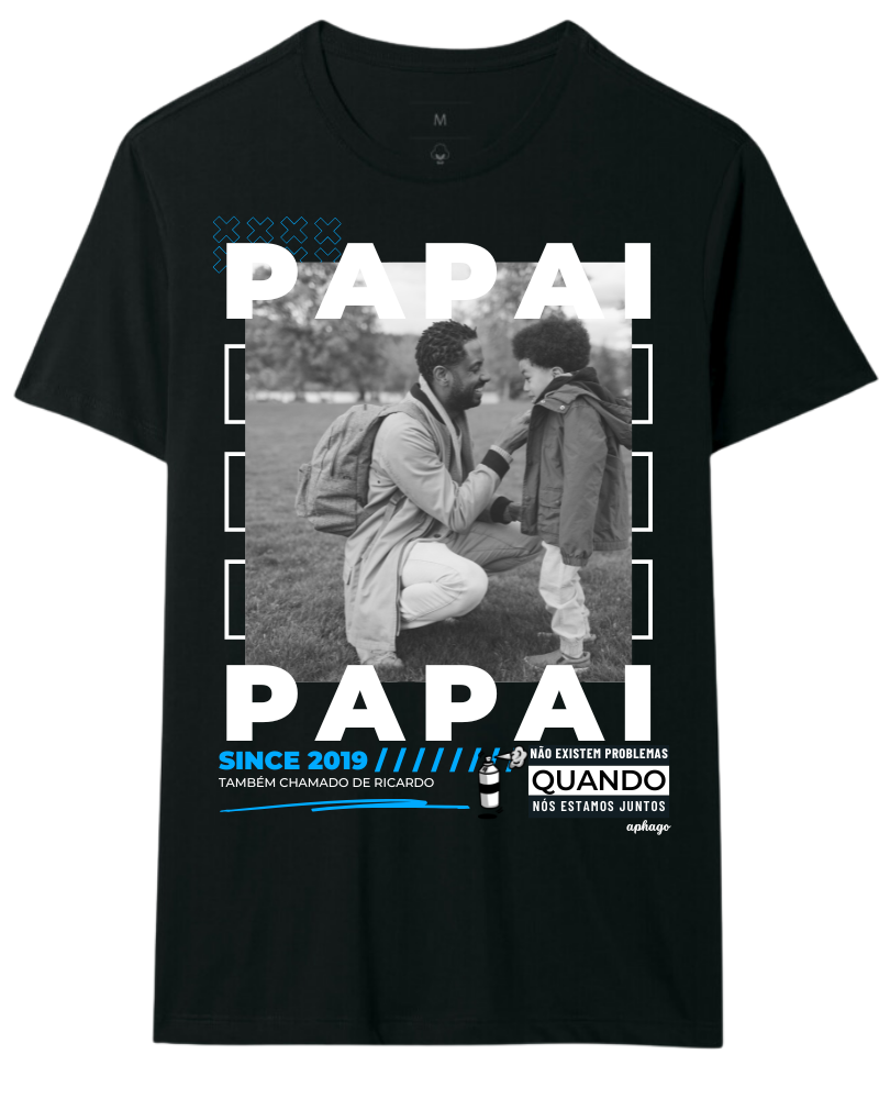Papai, não existem problemas quando estamos juntos