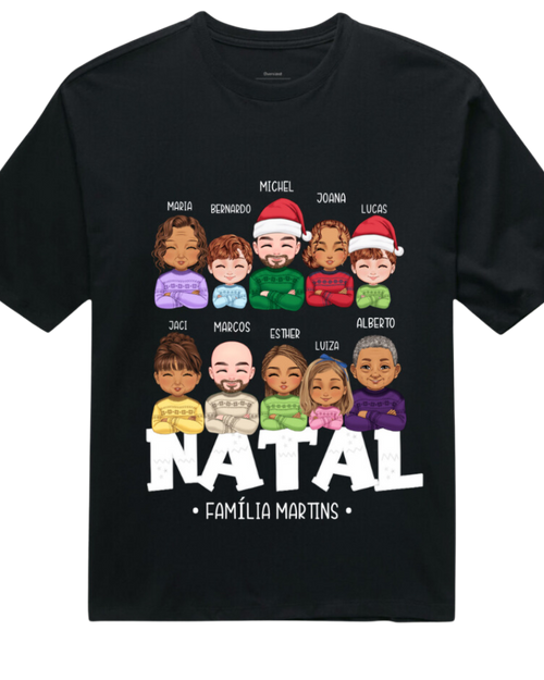 Família Natalina (7-10 Pessoas) - Oversized