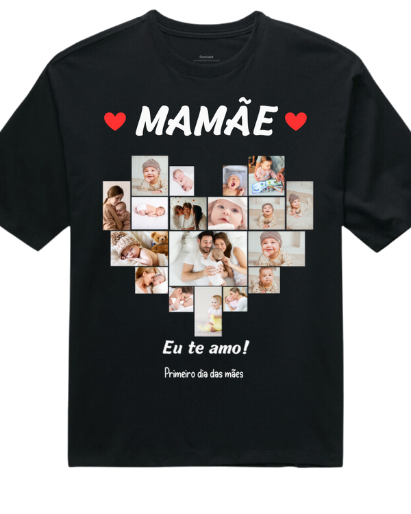Coração de mãe - Oversized