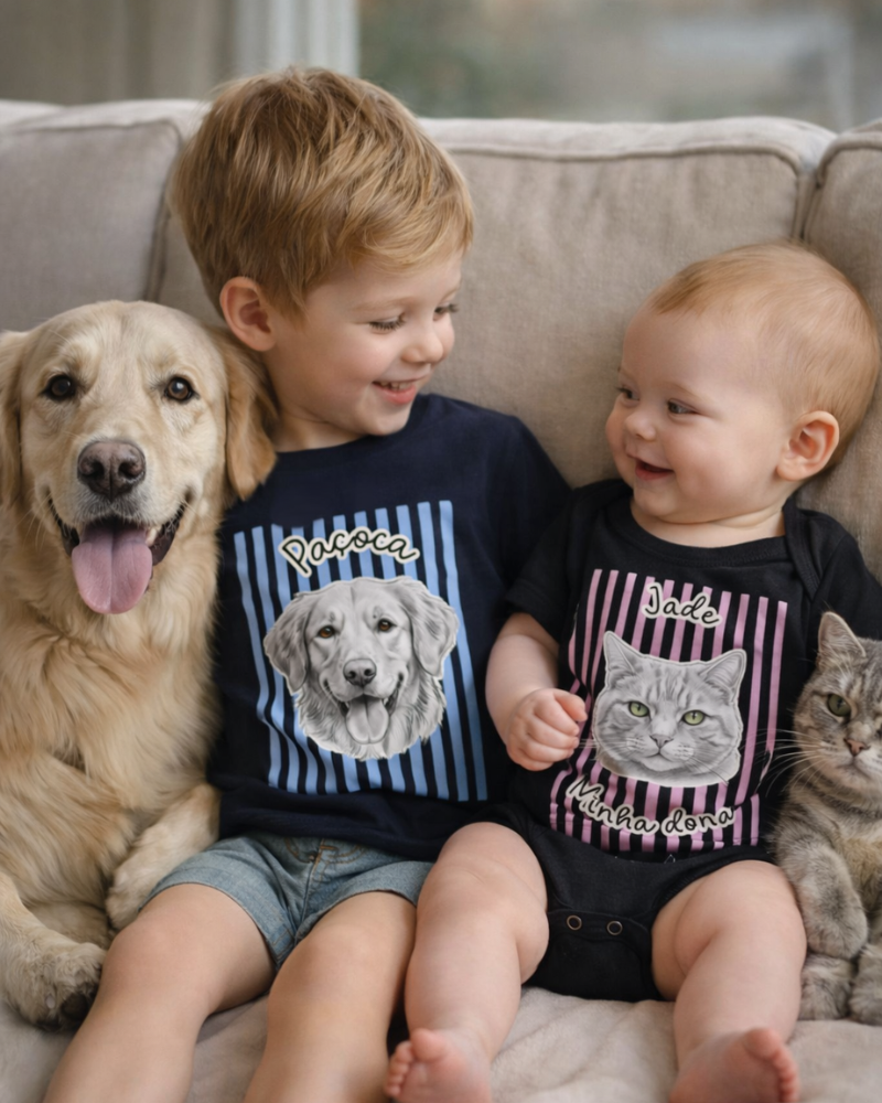 Pet em listras - Infantil