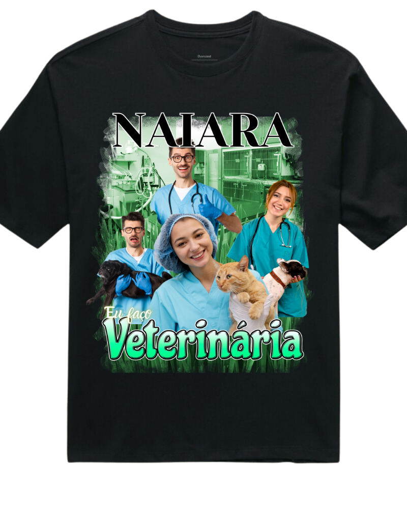 Eu Faço Veterinária - Oversized