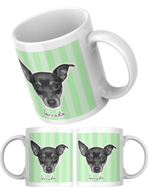 Caneca Meu pet em listras