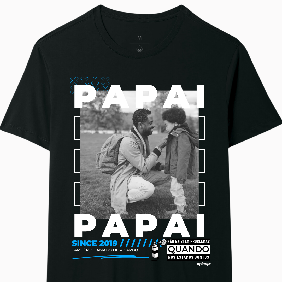 Papai, não existem problemas quando estamos juntos