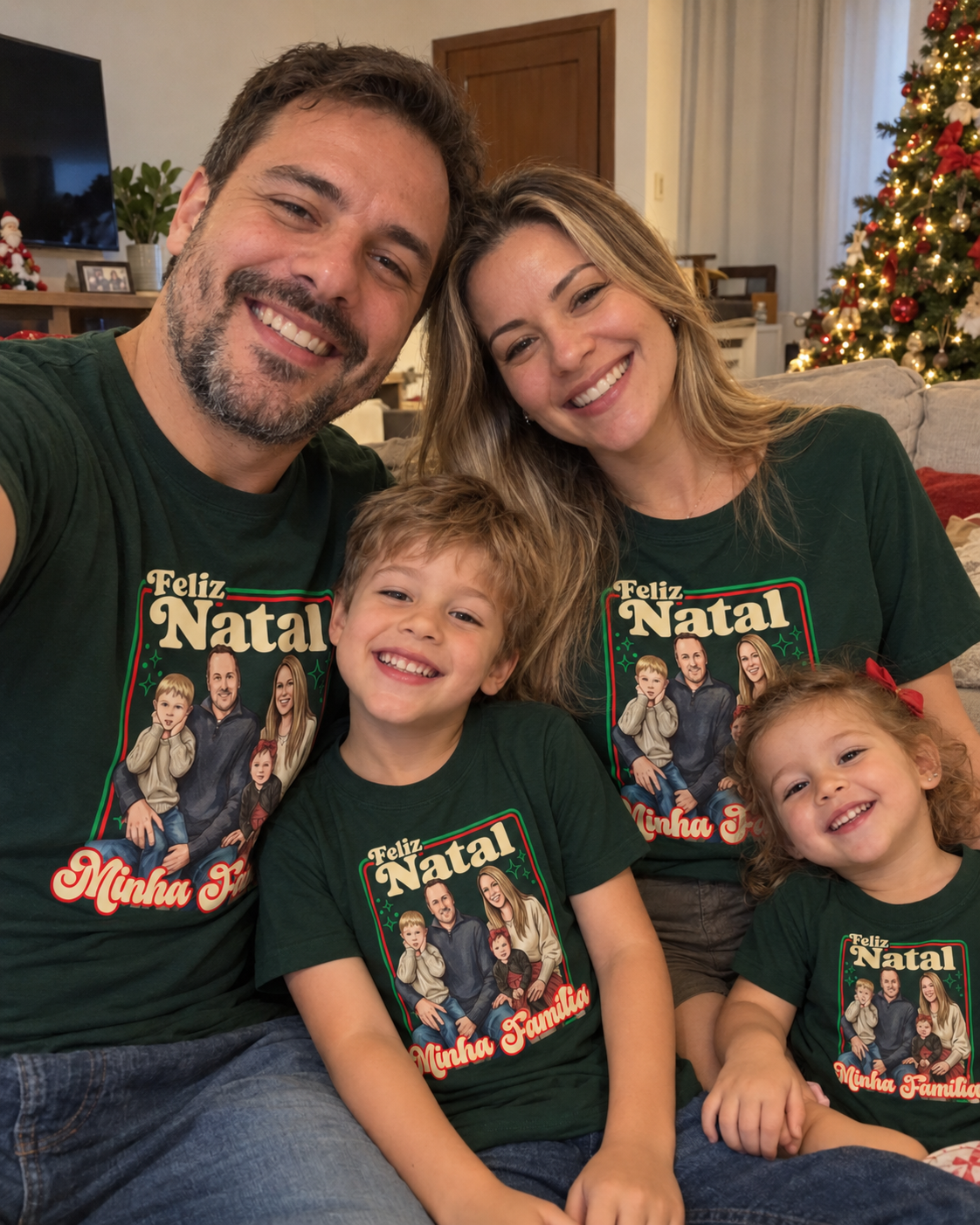 Natal Retro em Família