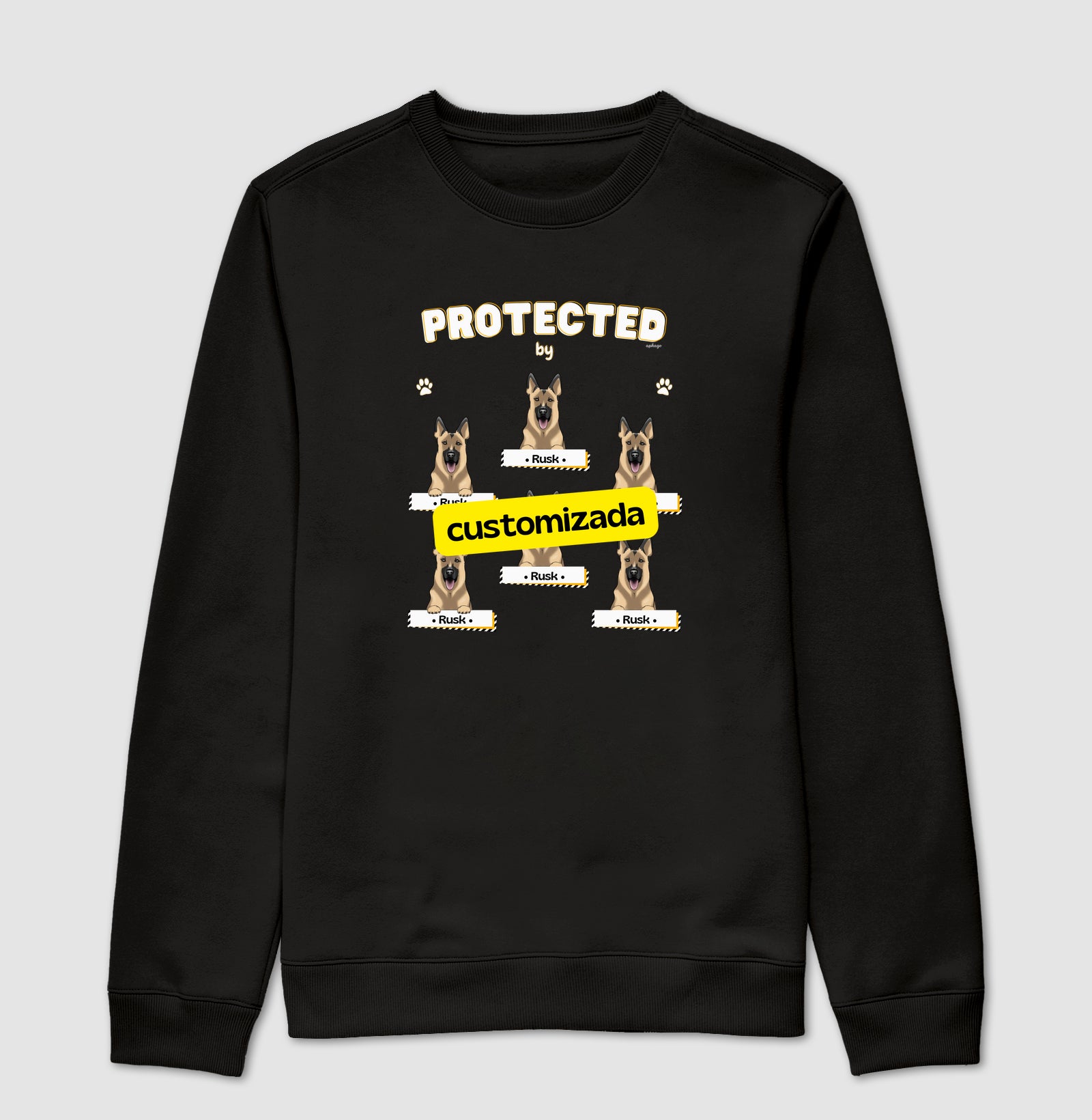 Protegido Por Pets Mini