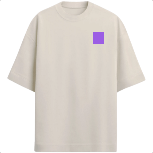 Meu Crush OVERSIZED - FRENTE E COSTAS 3G (YD)