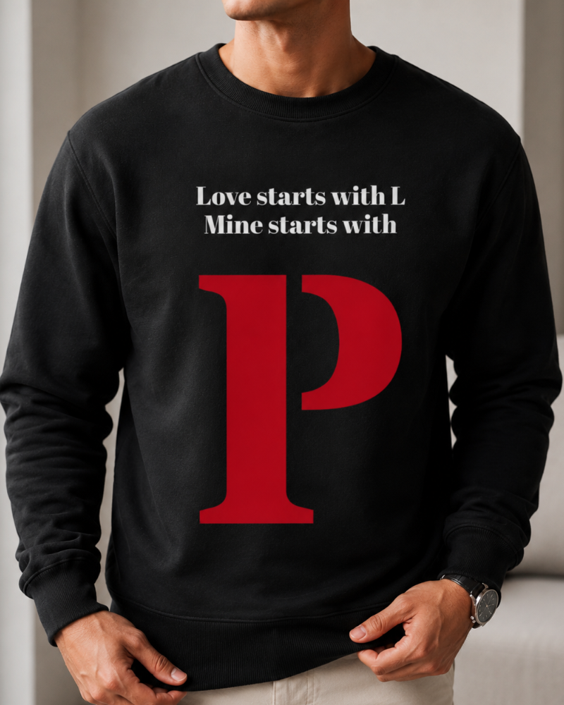 Letra do meu crush - suéter