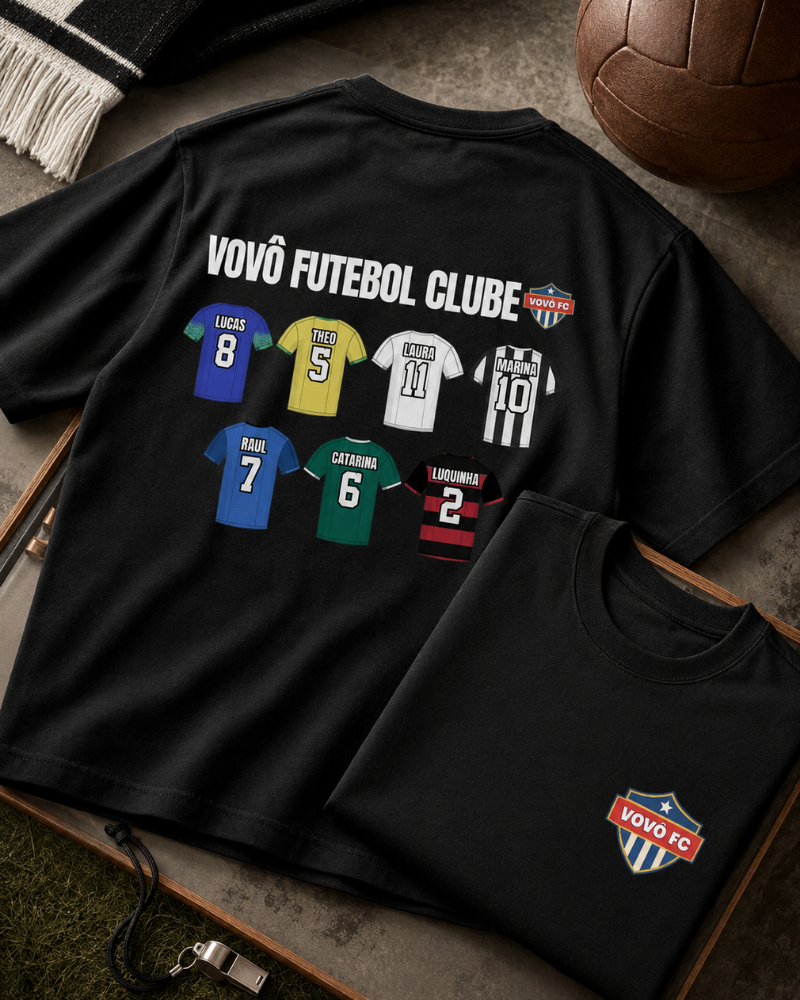 Meus Craques FC - Oversized (Frente e Costas)