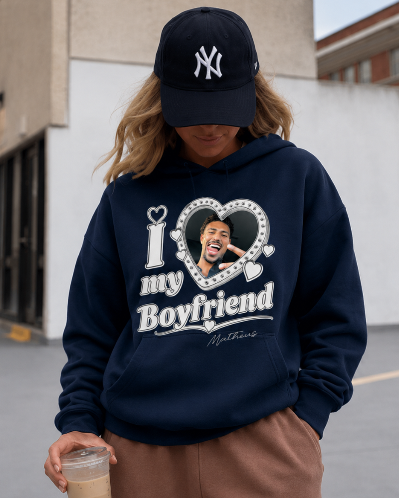 I Love My GirlFriend (and Boyfriend) - Moletom