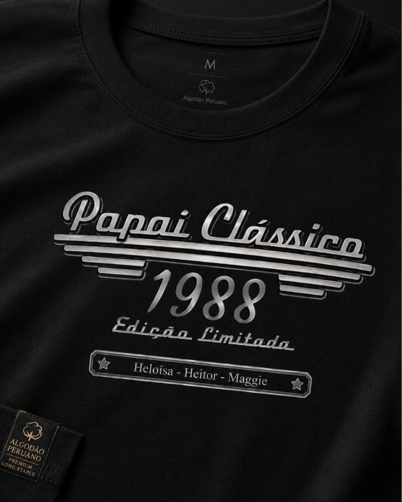 Papai Clássico Edição Limitada - Algodão Peruano