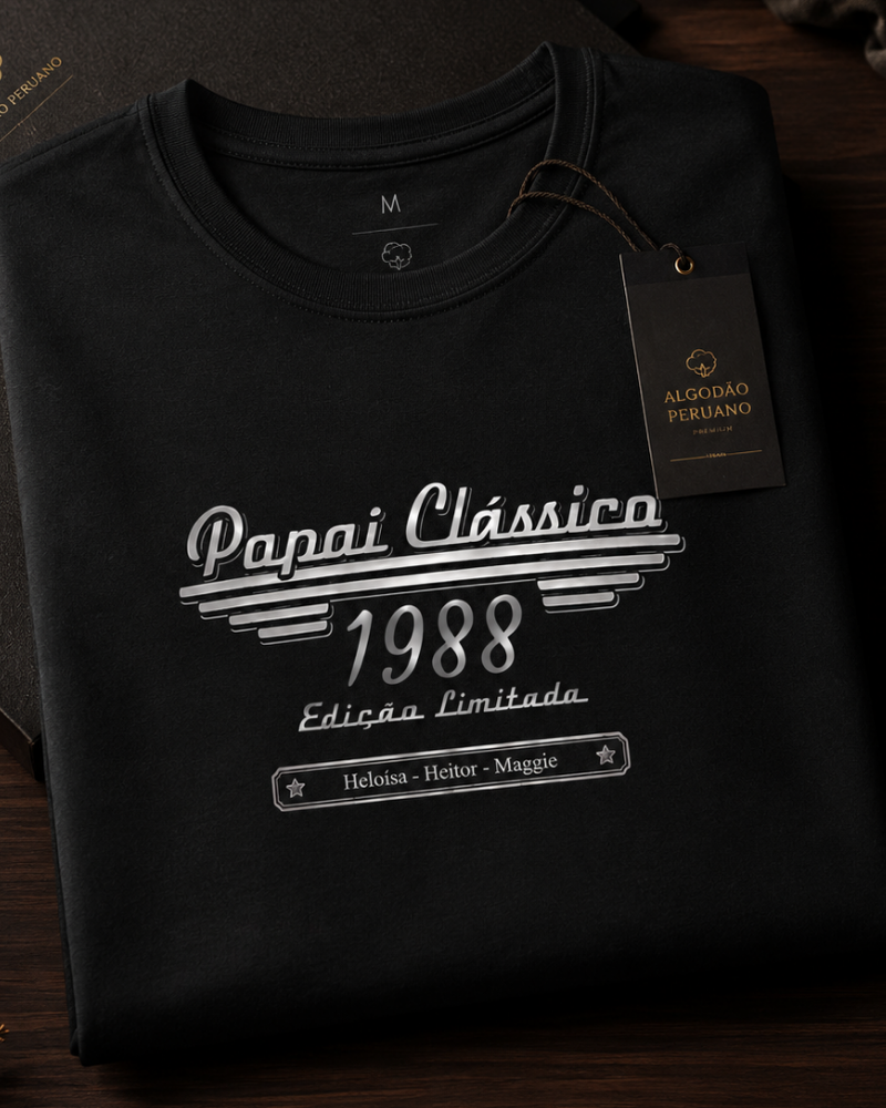 Papai Clássico Edição Limitada - Algodão Peruano