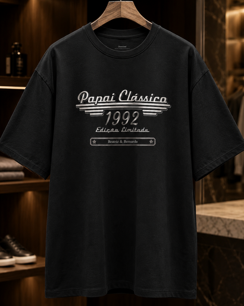 Papai Clássico Edição Limitada - Oversized