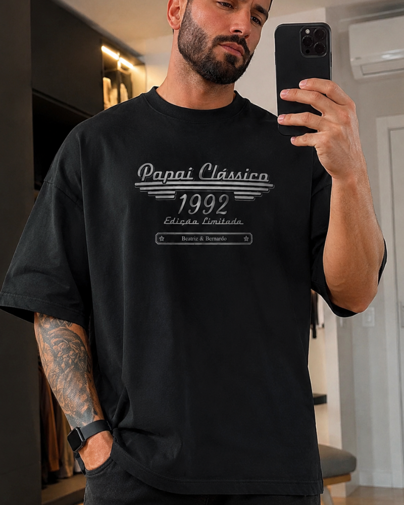 Papai Clássico Edição Limitada - Oversized
