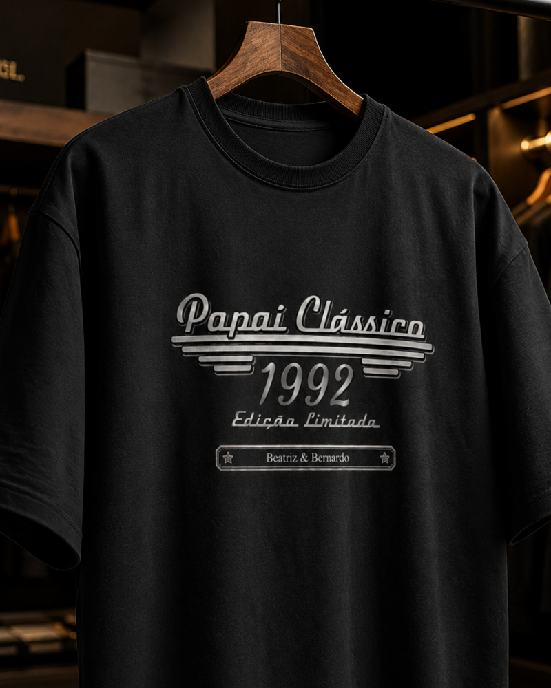 Papai Clássico Edição Limitada - Oversized