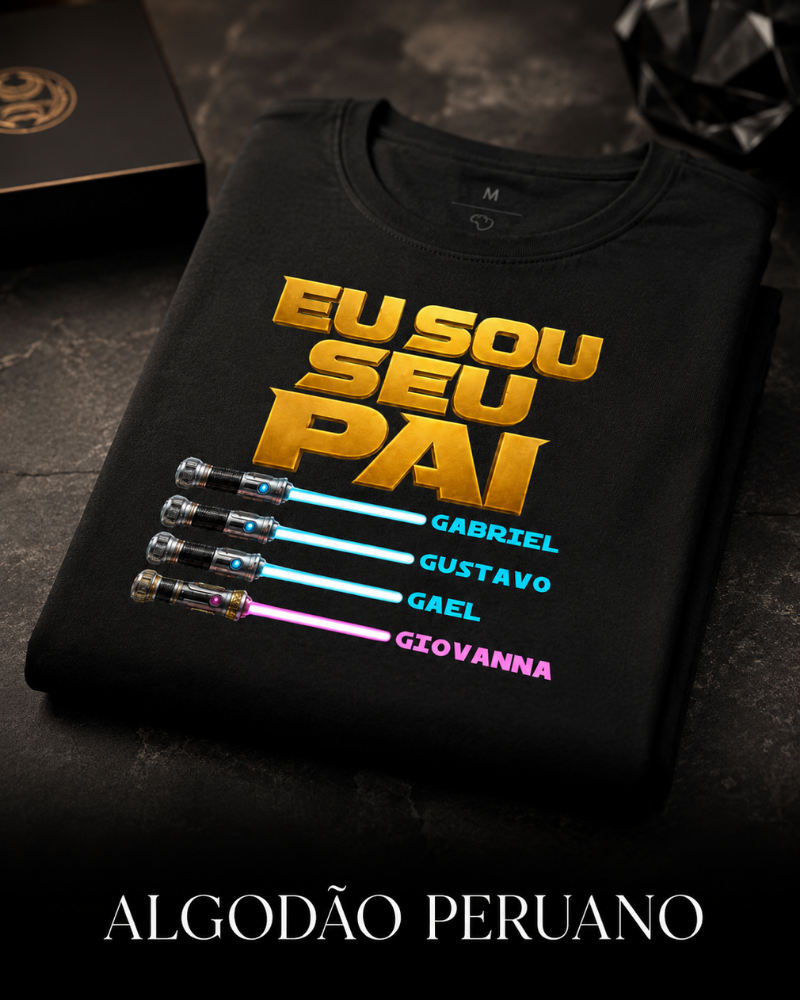 Eu sou seu pai - Algodão Peruano