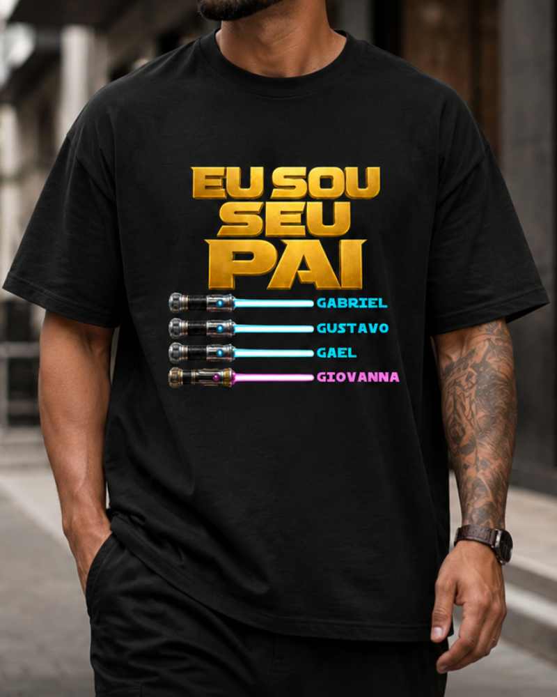 Eu sou seu pai - Algodão Peruano