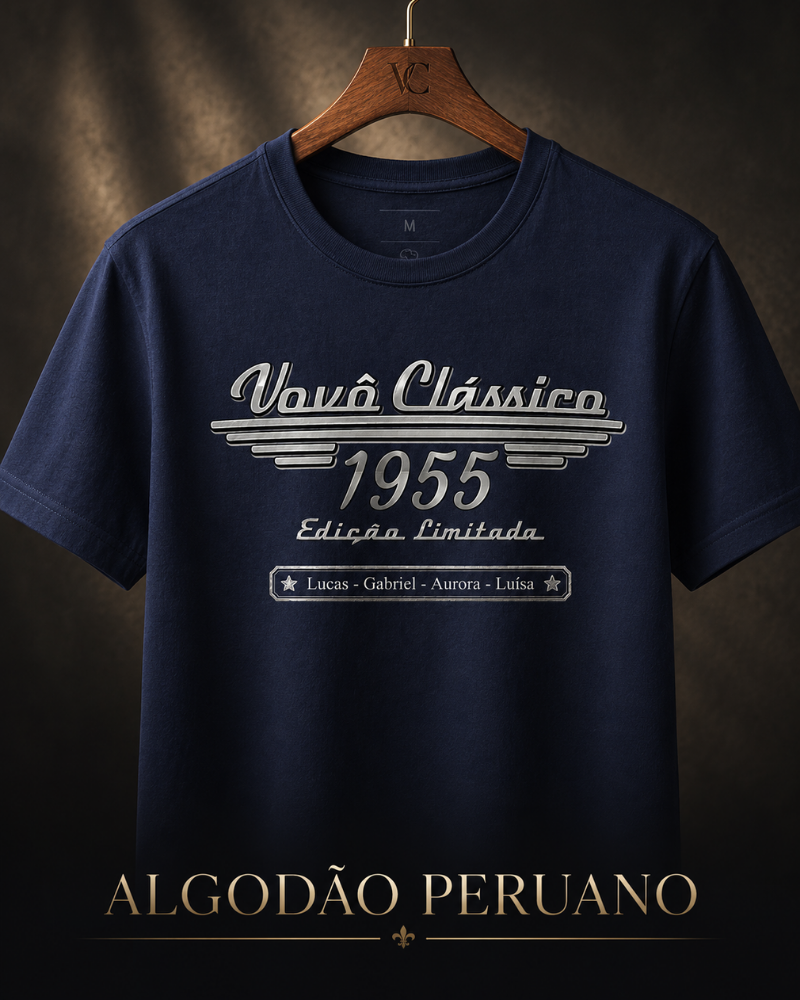 Vovô Clássico Edição Limitada - Algodão Peruano