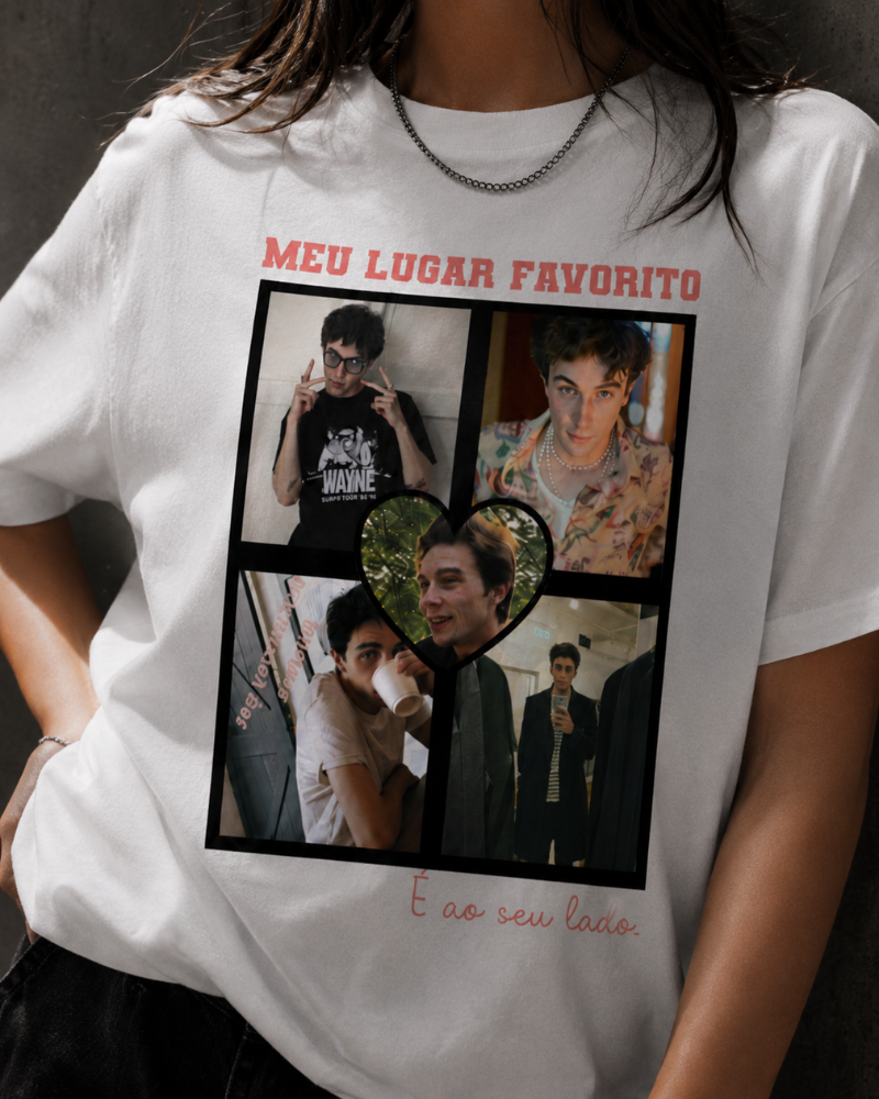 Meu lugar favorito- Algodão Peruano
