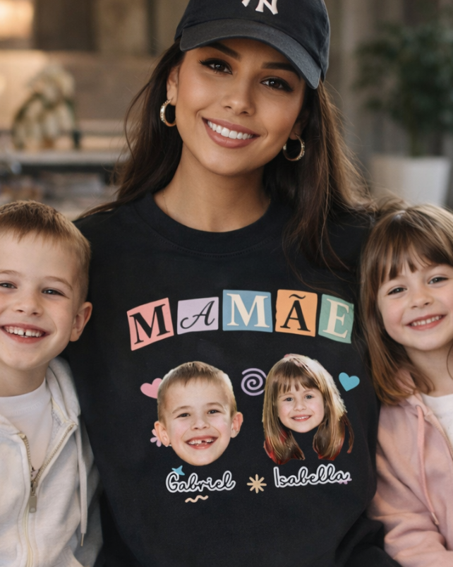 Pequenos Amores da Mamãe - Oversized