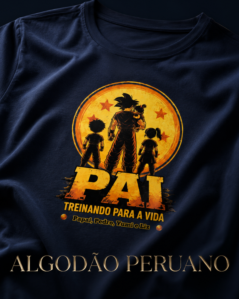 Meu Primeiro Mestre - PAI - Algodão Peruano